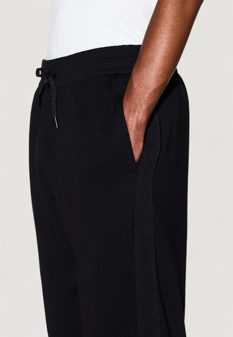 Armani Exchange Joggingbroek van Katoenmix met Veters Heren – Zwart