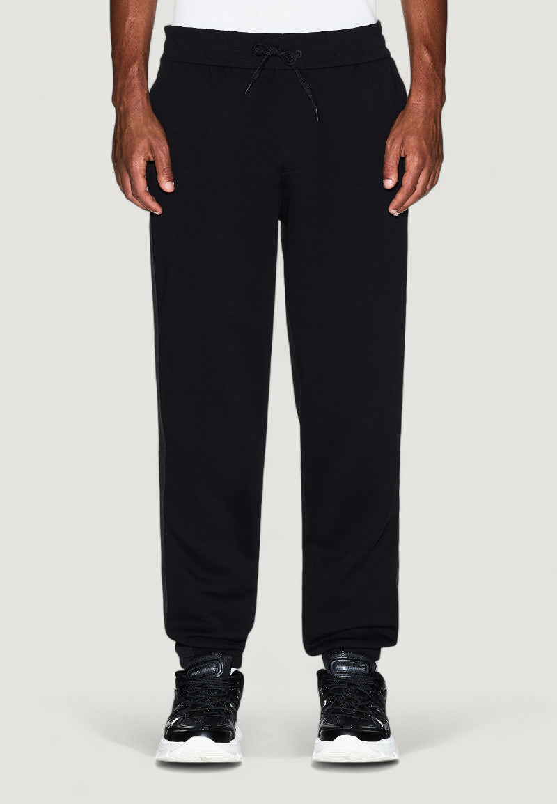 Armani Exchange Joggingbroek van Katoenmix met Veters Heren – Zwart