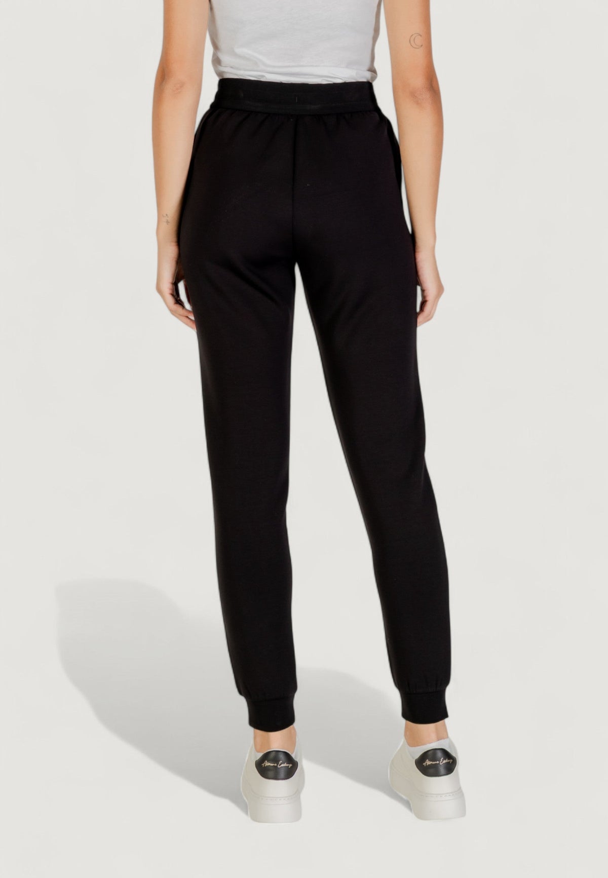 Armani Exchange Joggingbroek met Veters Dames – Zwart