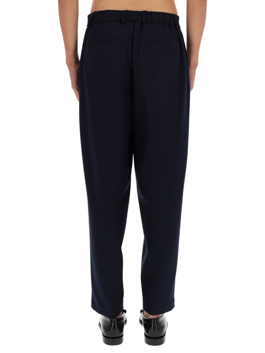 Boss Formal Relaxed Fit Broek – Marineblauw