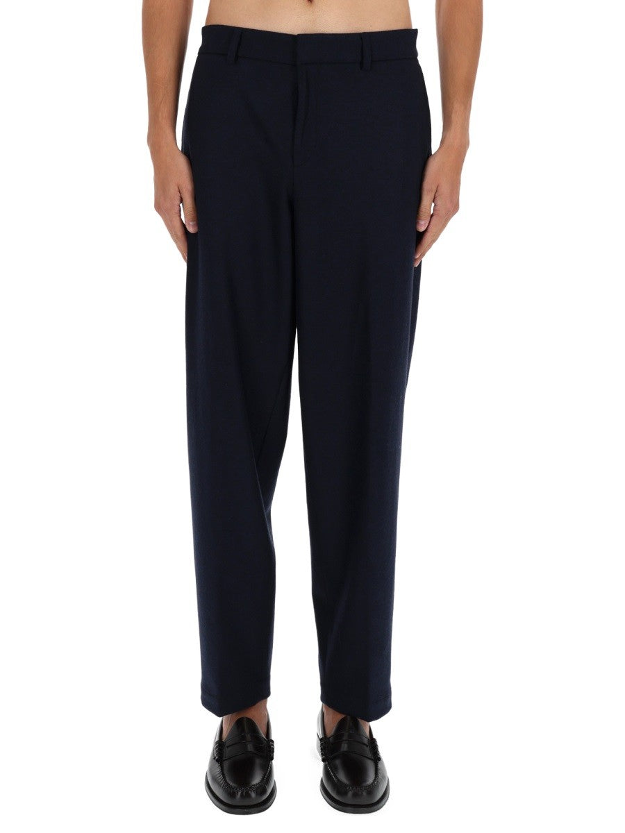 Boss Formal Relaxed Fit Broek – Marineblauw