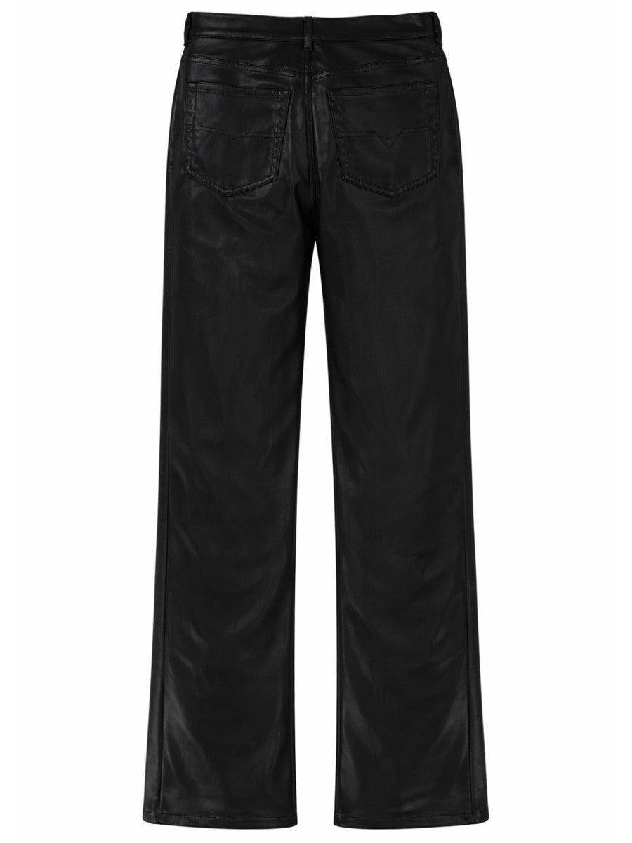 Diesel Broek met rechte pijp – Zwart