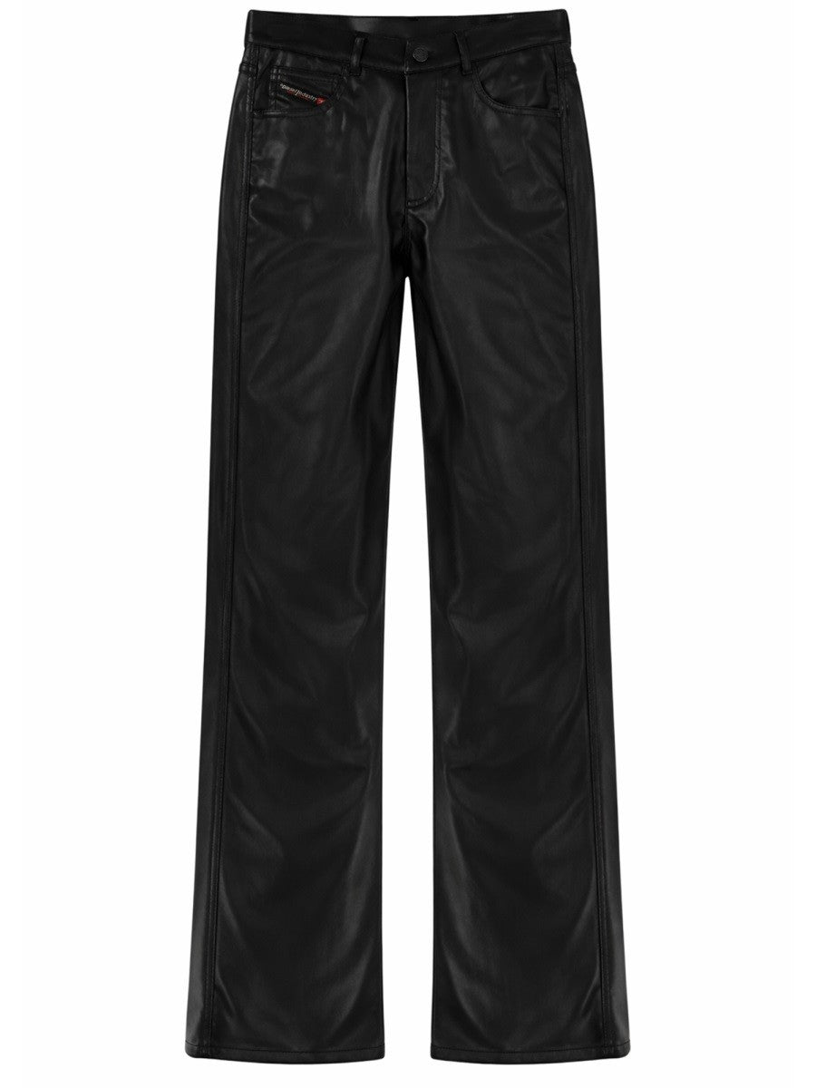 Diesel Broek met rechte pijp – Zwart