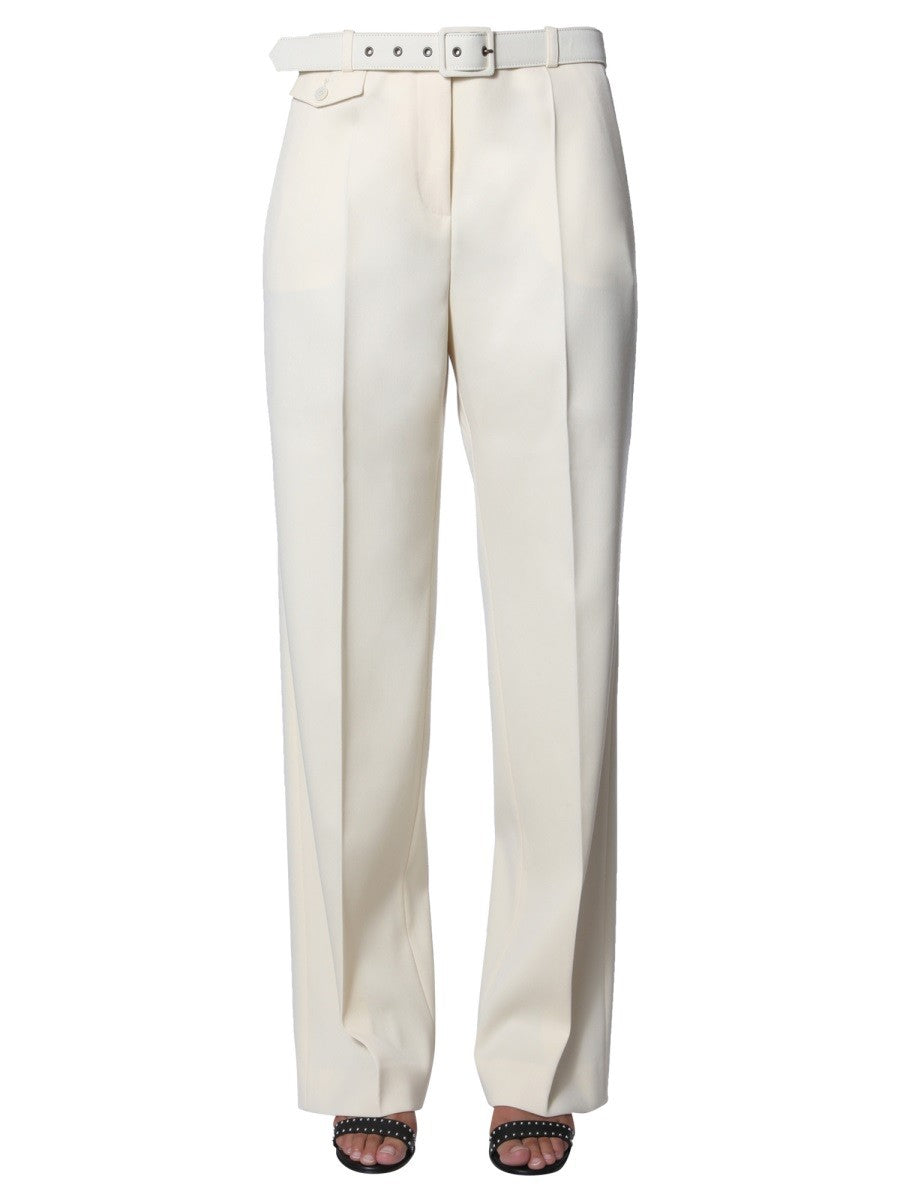 Givenchy Broek met riem – Wit