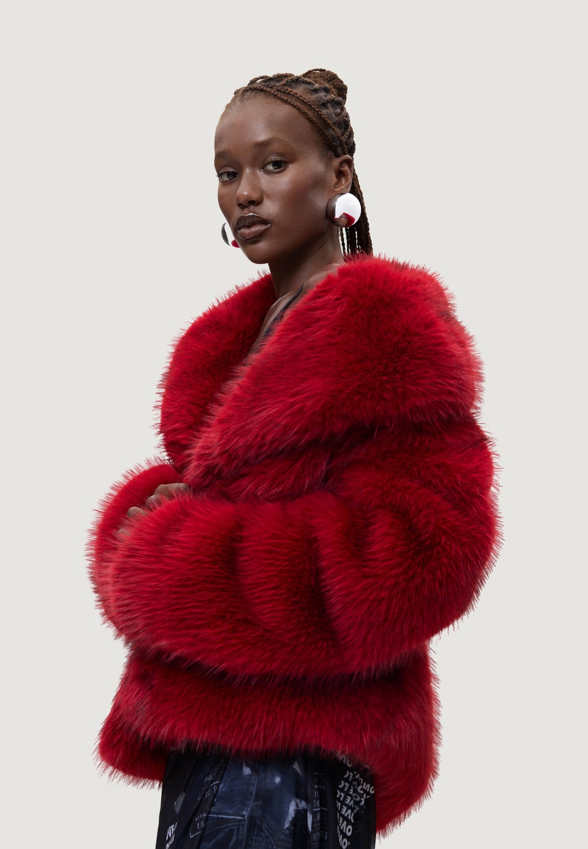 Desigual Crudelia Imitatiebontjas – Rood
