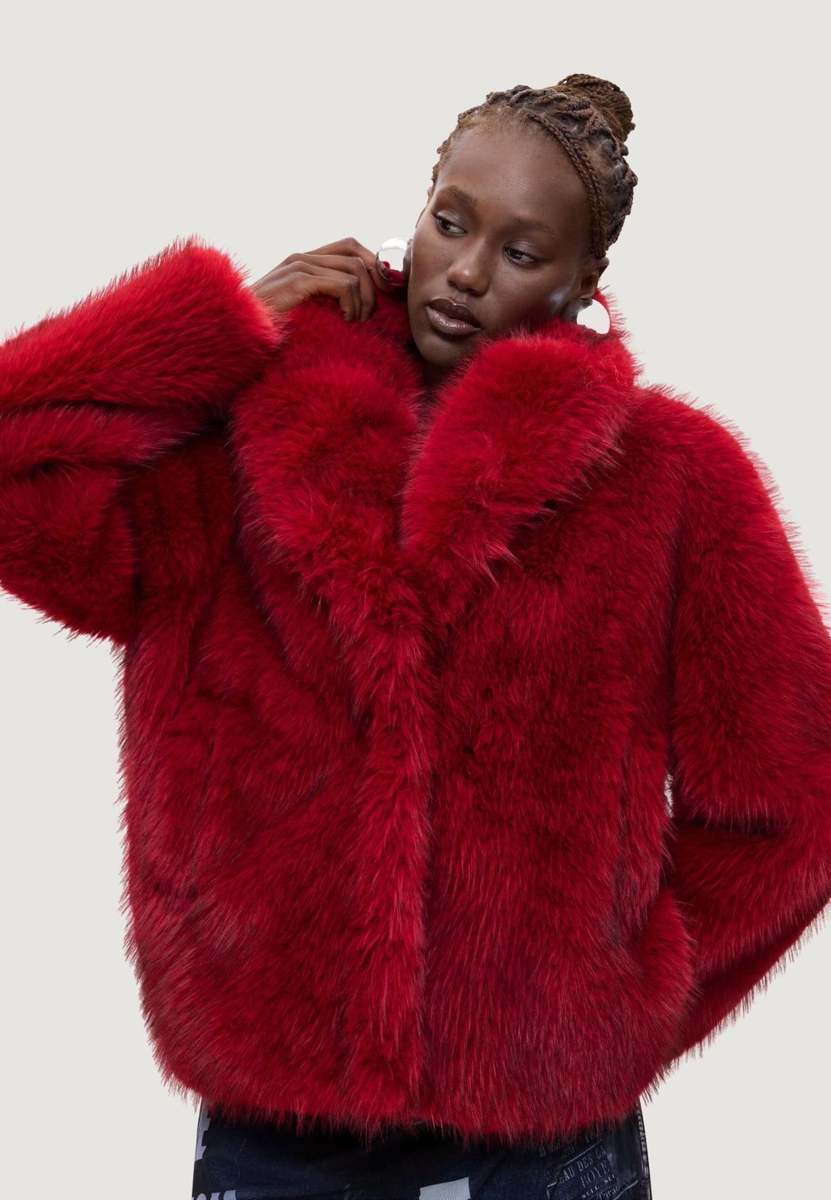 Desigual Crudelia Imitatiebontjas – Rood