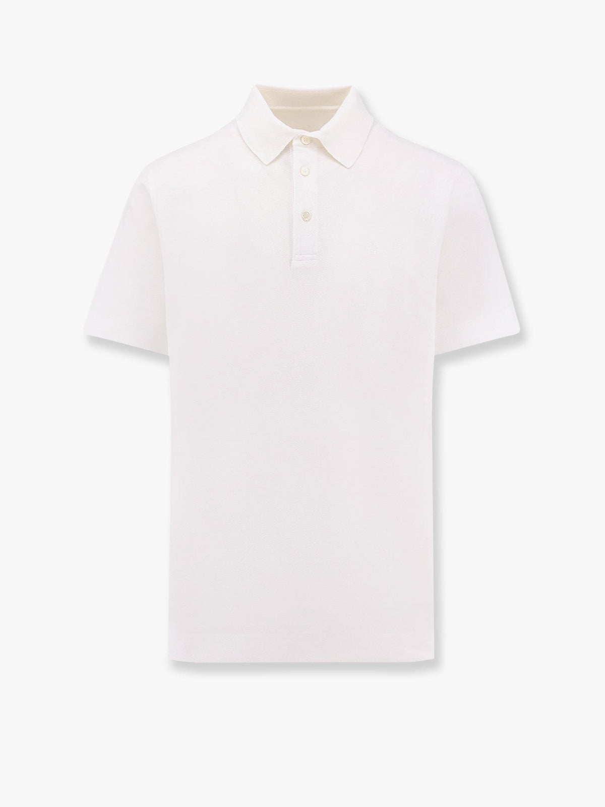 Givenchy Piqué Polo met 4G-borduursel – Wit