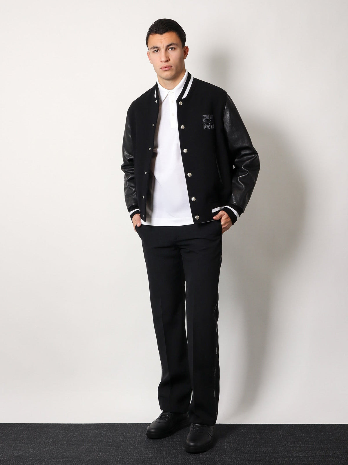 Givenchy Piqué Polo met 4G-borduursel – Wit