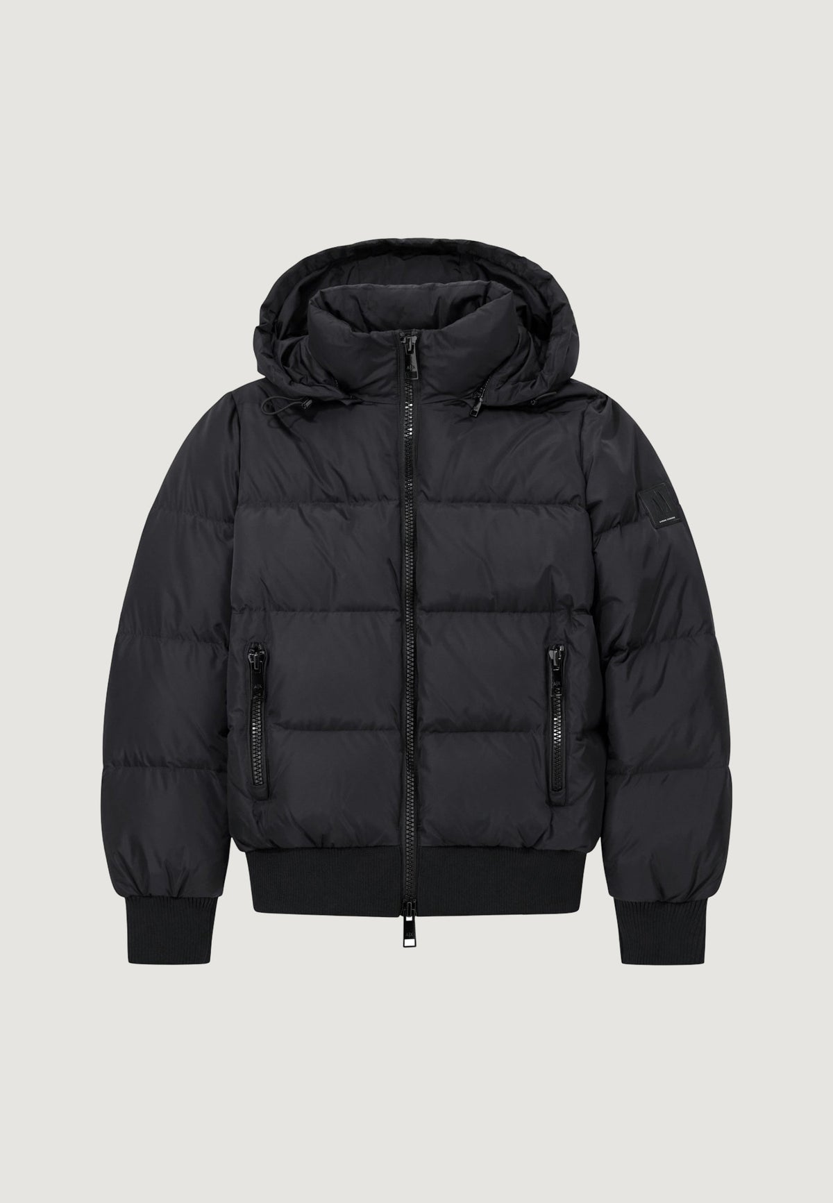 Armani Exchange Donsjas met Capuchon Dames – Zwart