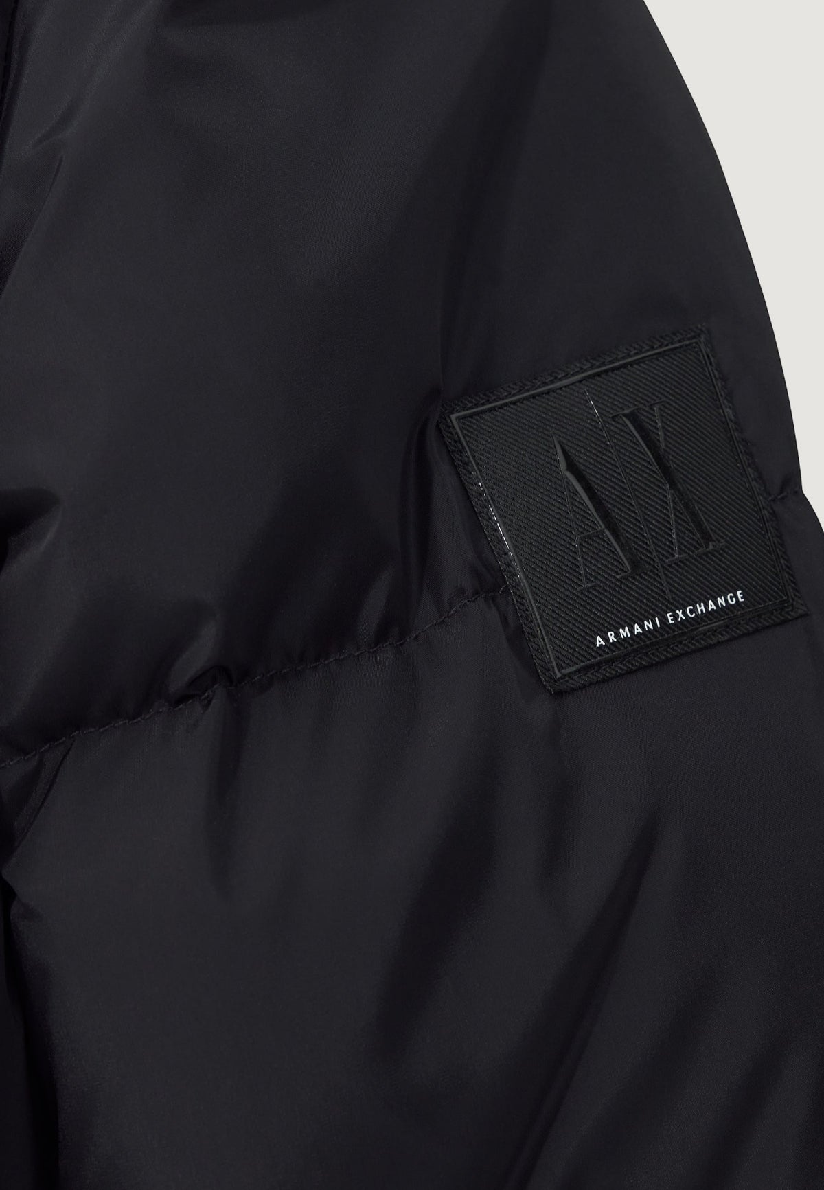 Armani Exchange Donsjas met Capuchon Dames – Zwart