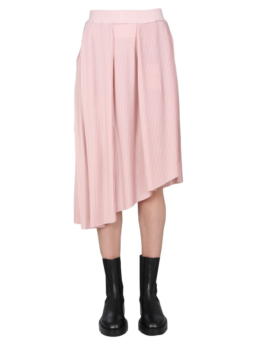 Givenchy Plissé Rok – Lichtroze