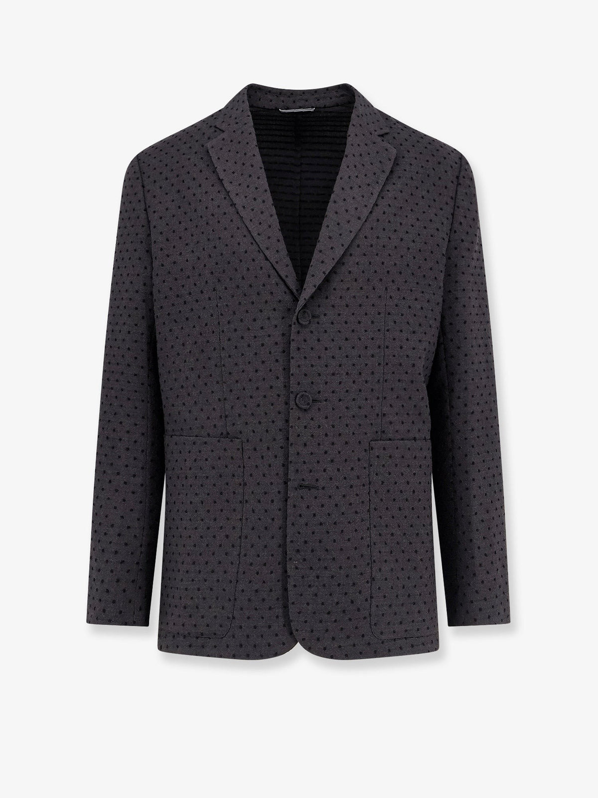 Christian Dior Jacquard Blazer met stippen – Antraciet