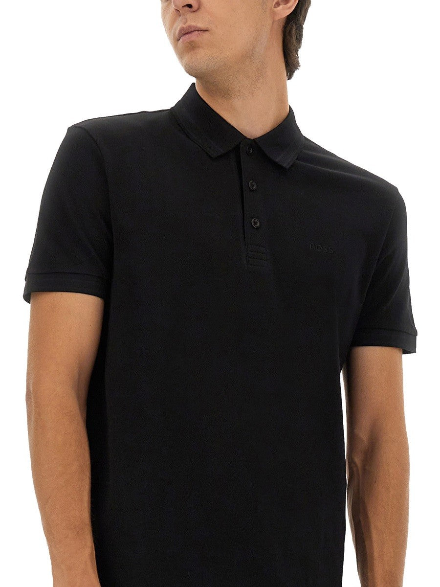 Boss Paddy Polo – Zwart