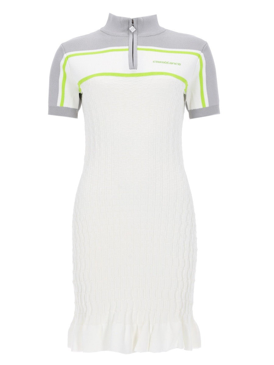 Casablanca Tennis Polojurk – Wit