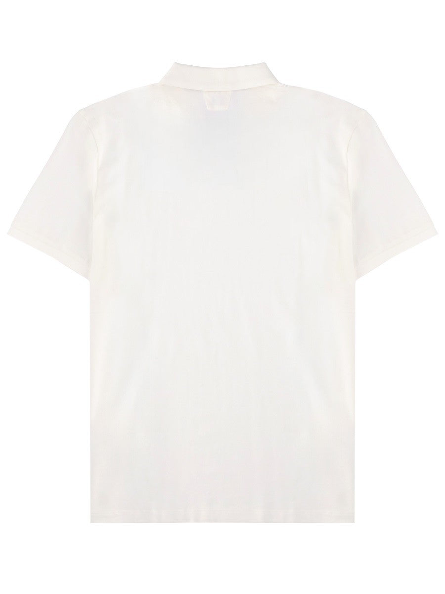 C.P. Company Katoenen Polo – Wit