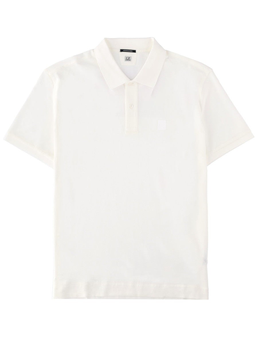 C.P. Company Katoenen Polo – Wit