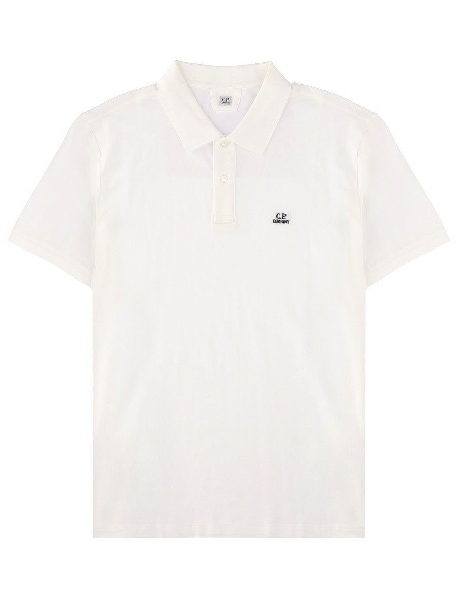 C.P. Company Katoenen Polo – Wit