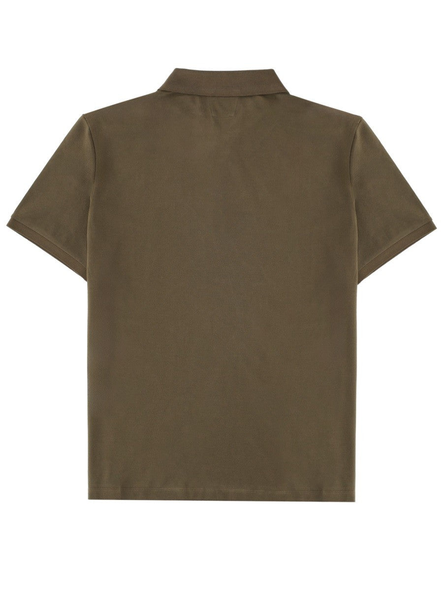 C.P. Company Katoenen Polo – Olijfgroen