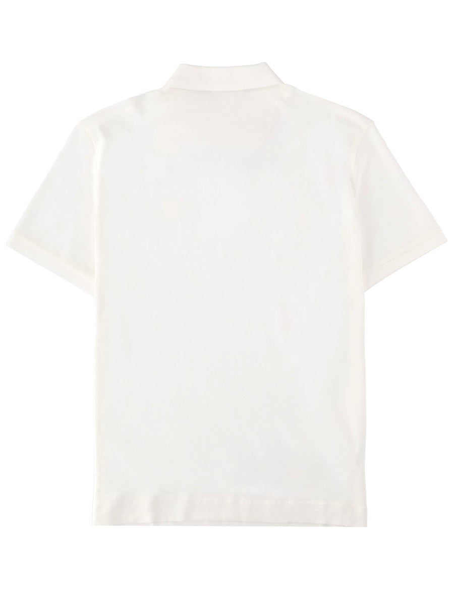 C.P. Company Katoenen Polo – Wit