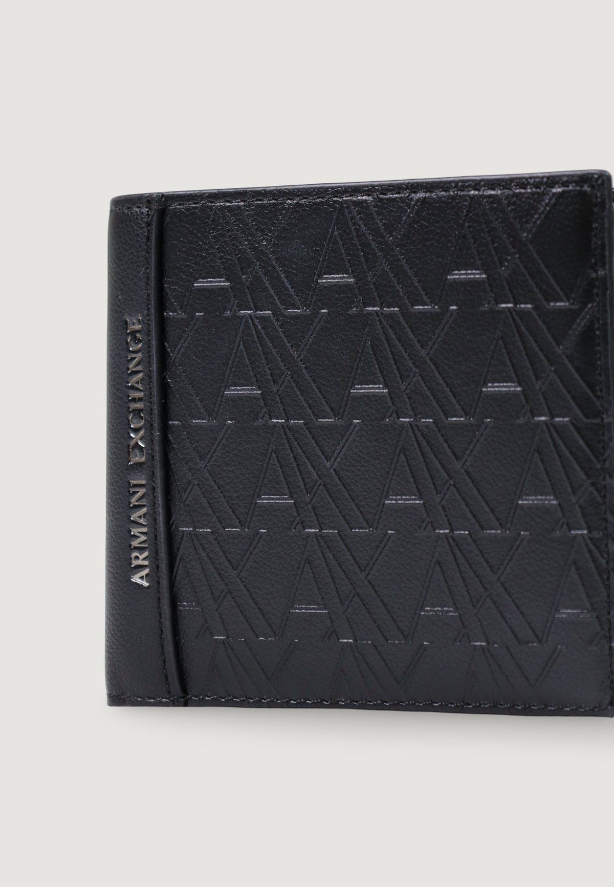 Armani Exchange Portemonnee met Muntvak – Zwart