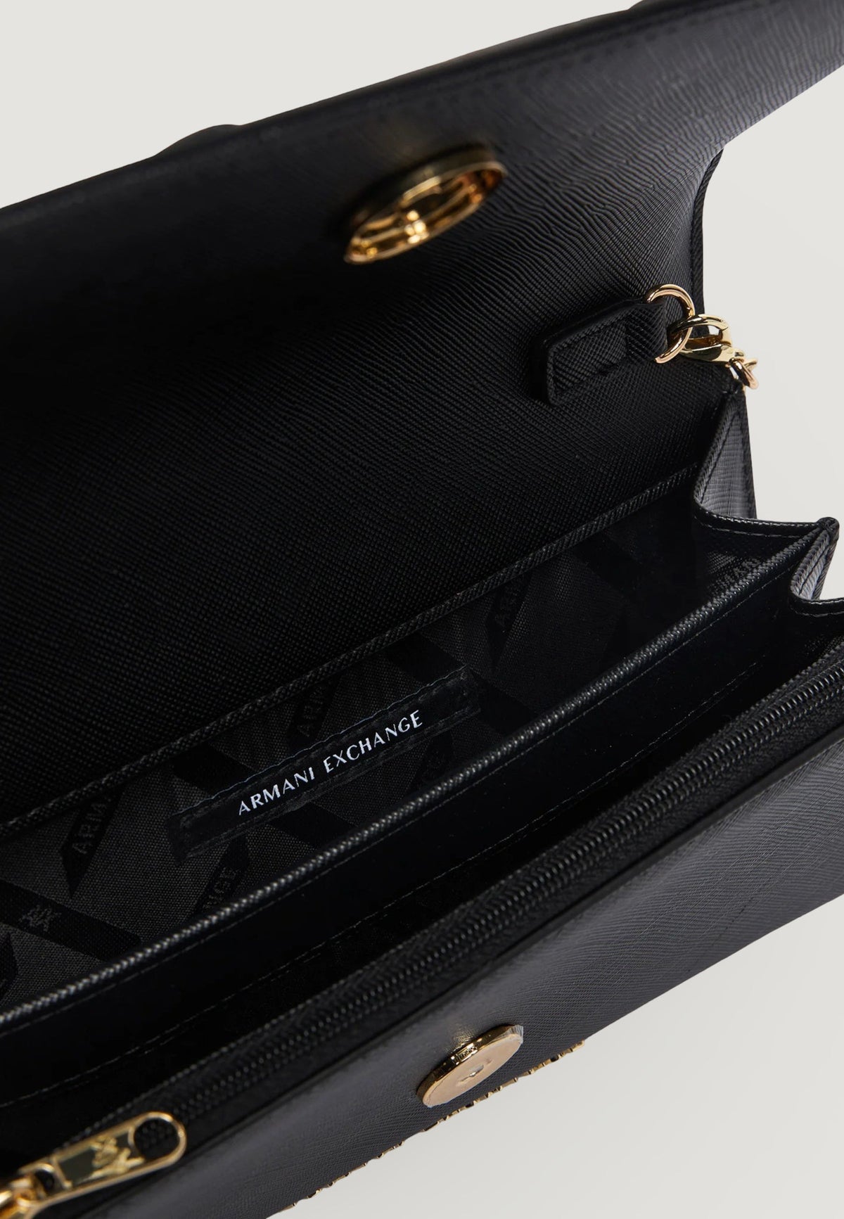 Armani Exchange Grote Portemonnee – Zwart