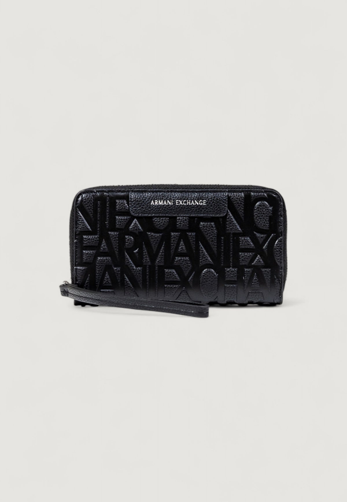 Armani Exchange Grote Portemonnee met Binnenvakken – Zwart