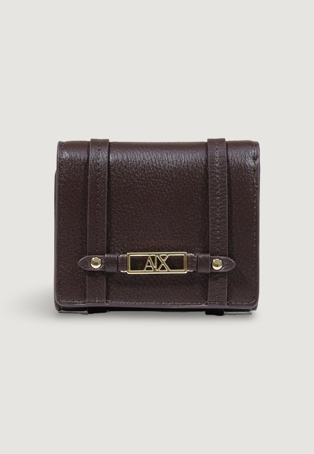 Armani Exchange Kleine Portemonnee – Bruin
