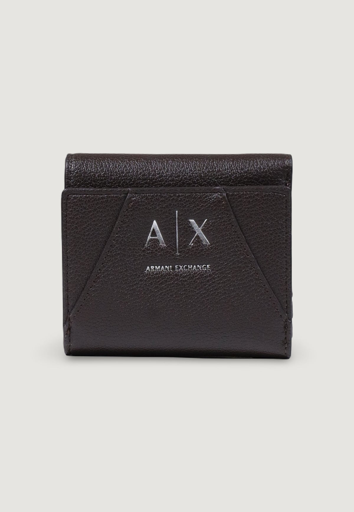 Armani Exchange Kleine Portemonnee met Binnenvakken – Bruin