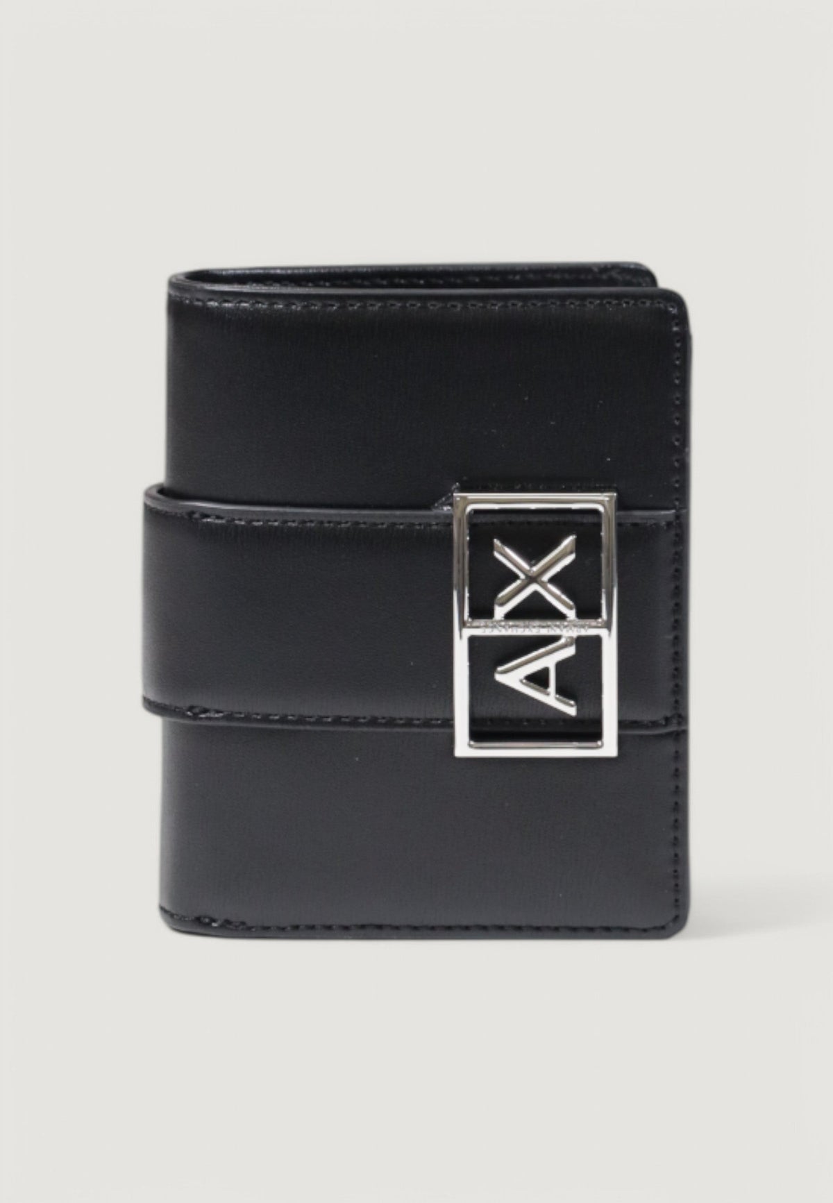 Armani Exchange Kleine Portemonnee met Binnenvakken – Zwart