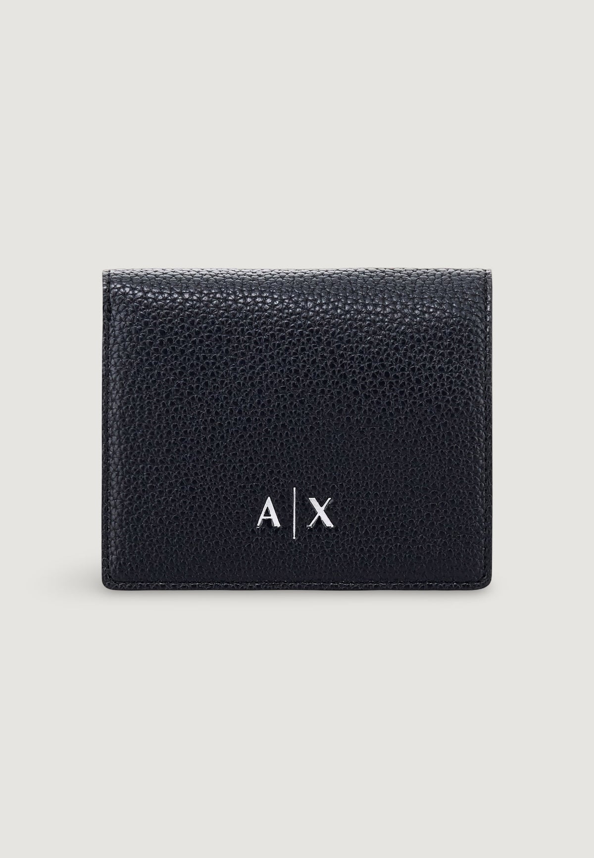 Armani Exchange Kleine Portemonnee met Binnenvakken – Zwart