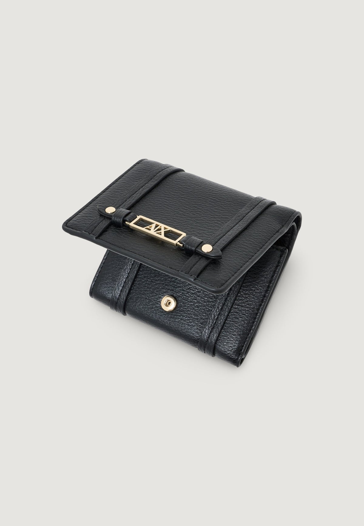 Armani Exchange Kleine Portemonnee – Zwart