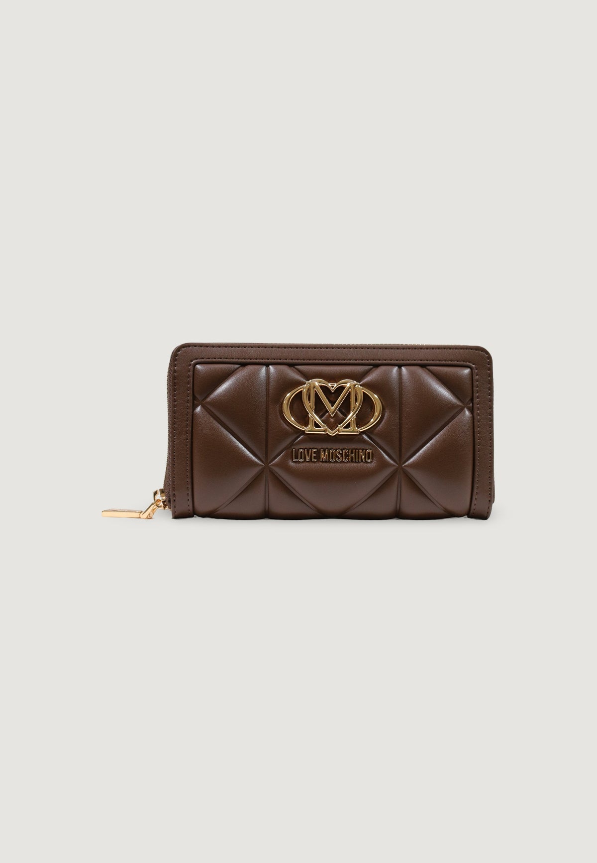 Love Moschino Portemonnee met Binnenvakken – Bruin