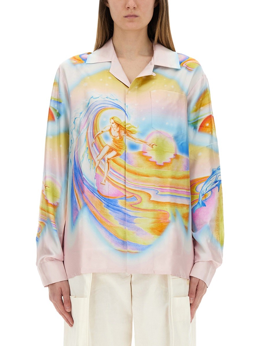 Casablanca Psychedelic Nirvana Blouse – Meerkleurig