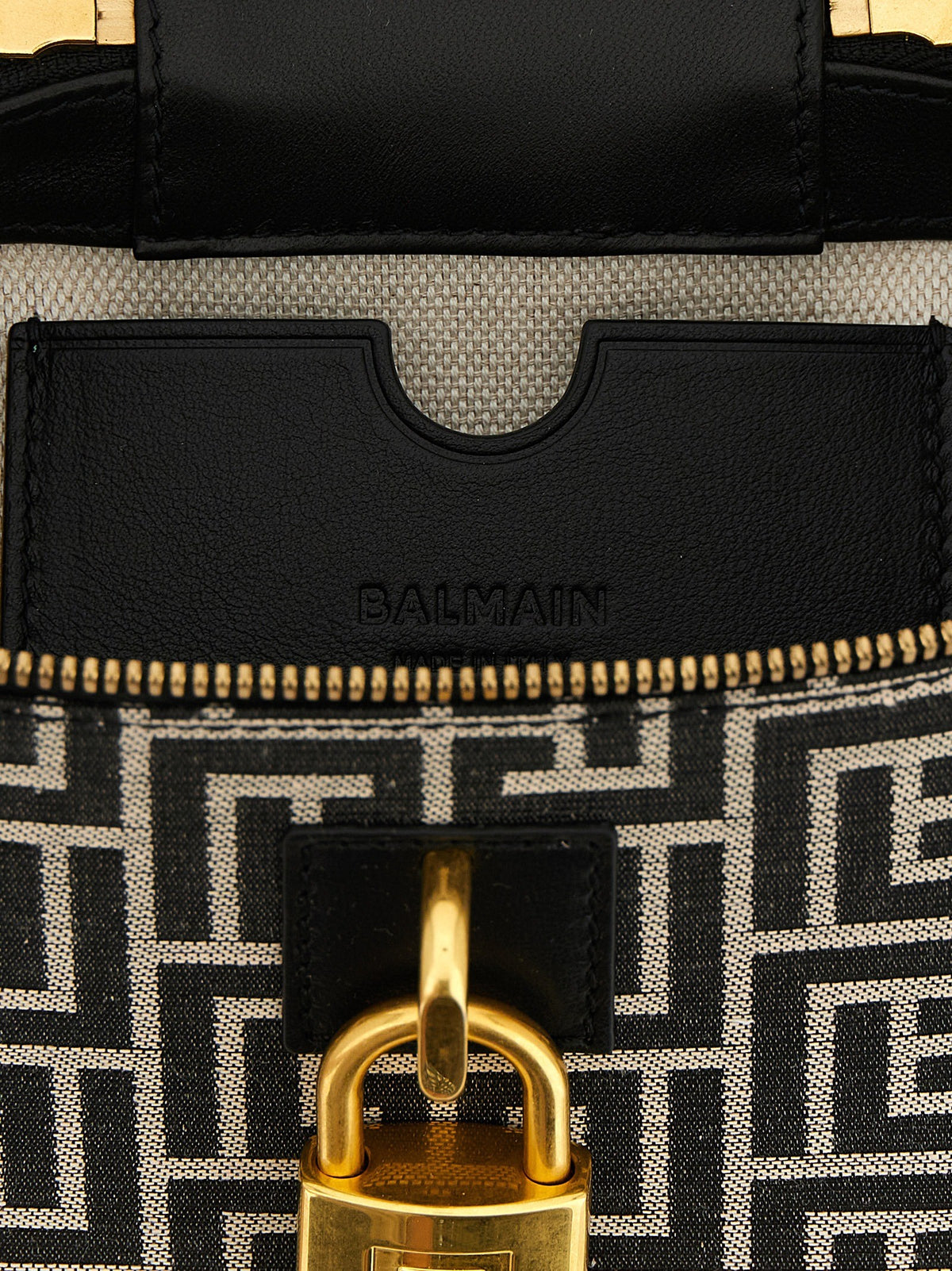 Balmain Pulse Vanity Handtas – Wit / Zwart