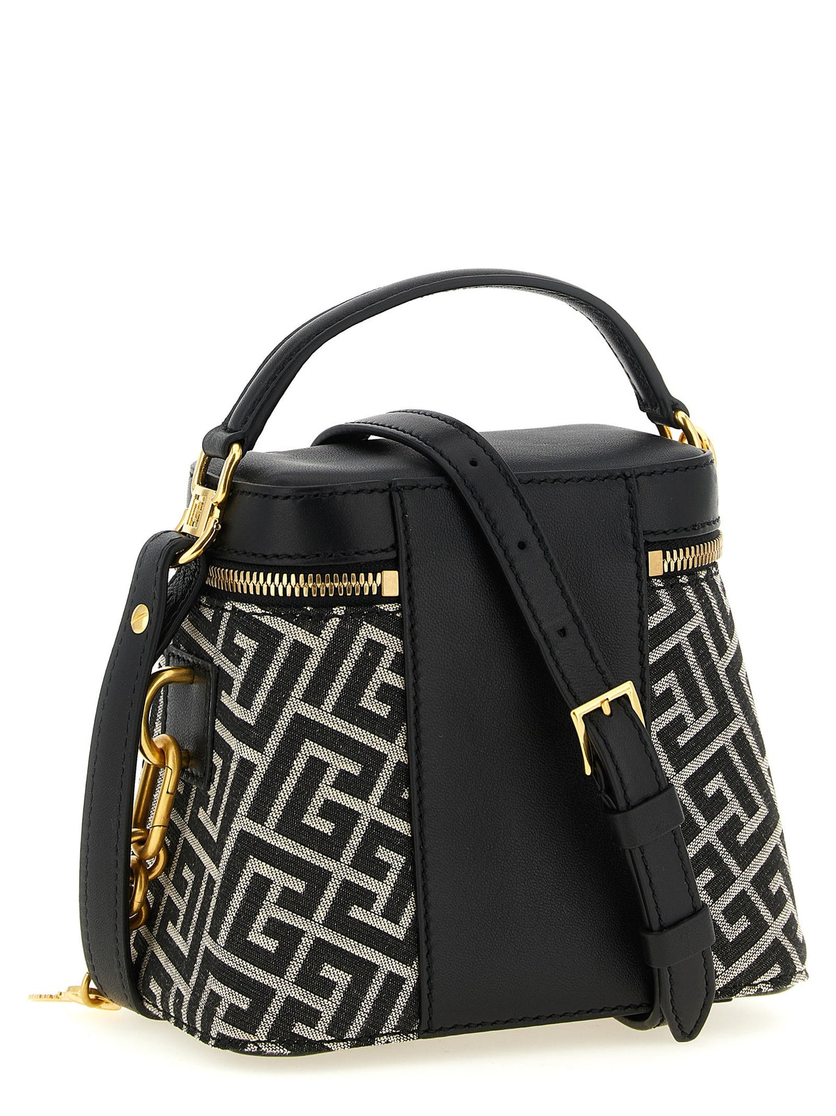 Balmain Pulse Vanity Handtas – Wit / Zwart