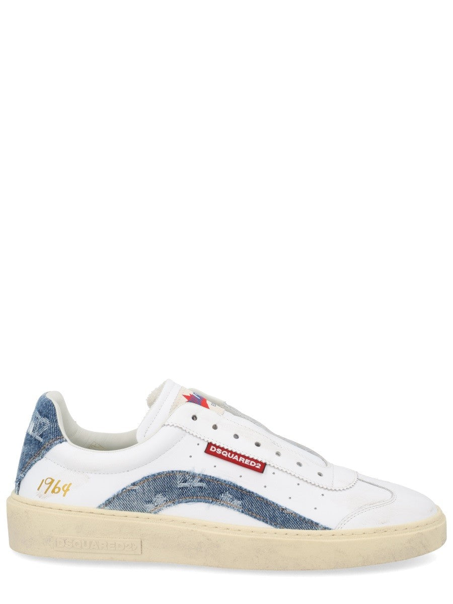 Dsquared2 Rider Sneakers – Wit / Blauw