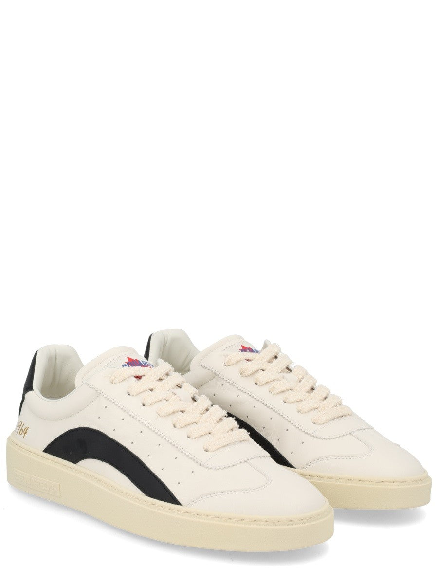 Dsquared2 Rider Sneakers – Gebroken wit / Zwart