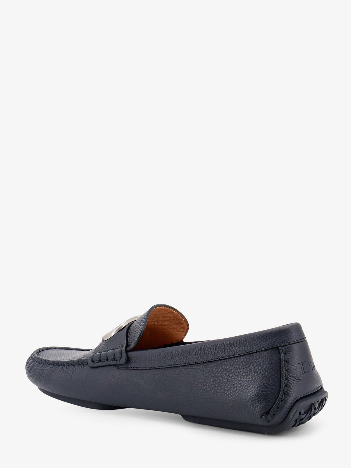 Christian Dior Roadie Loafers – Marineblauw