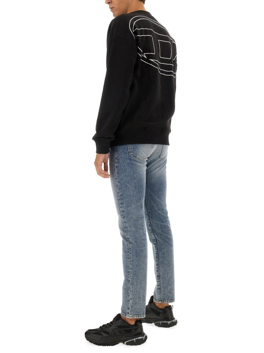 Diesel S-Rob-Megoval-D Sweater – Zwart