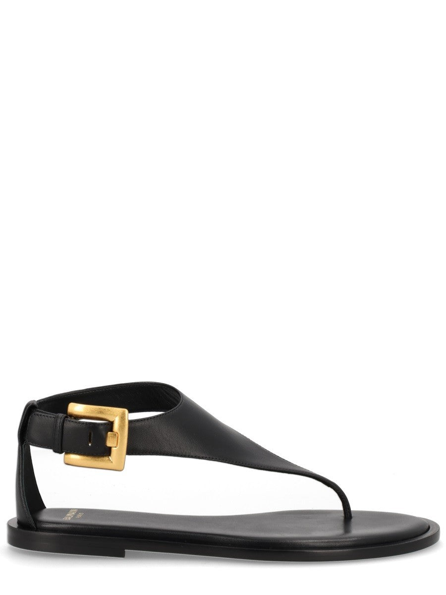 Balmain Anthem Sandalen – Zwart