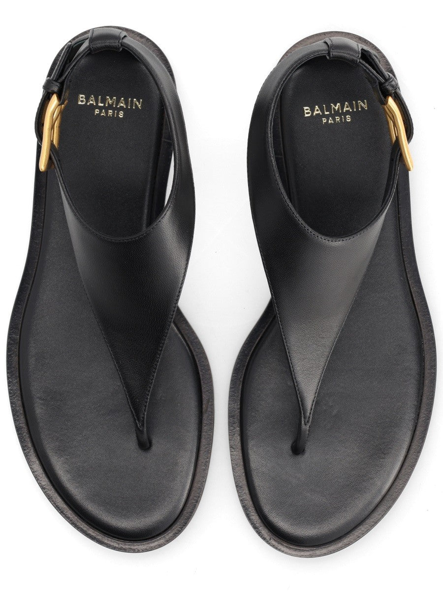 Balmain Anthem Sandalen – Zwart