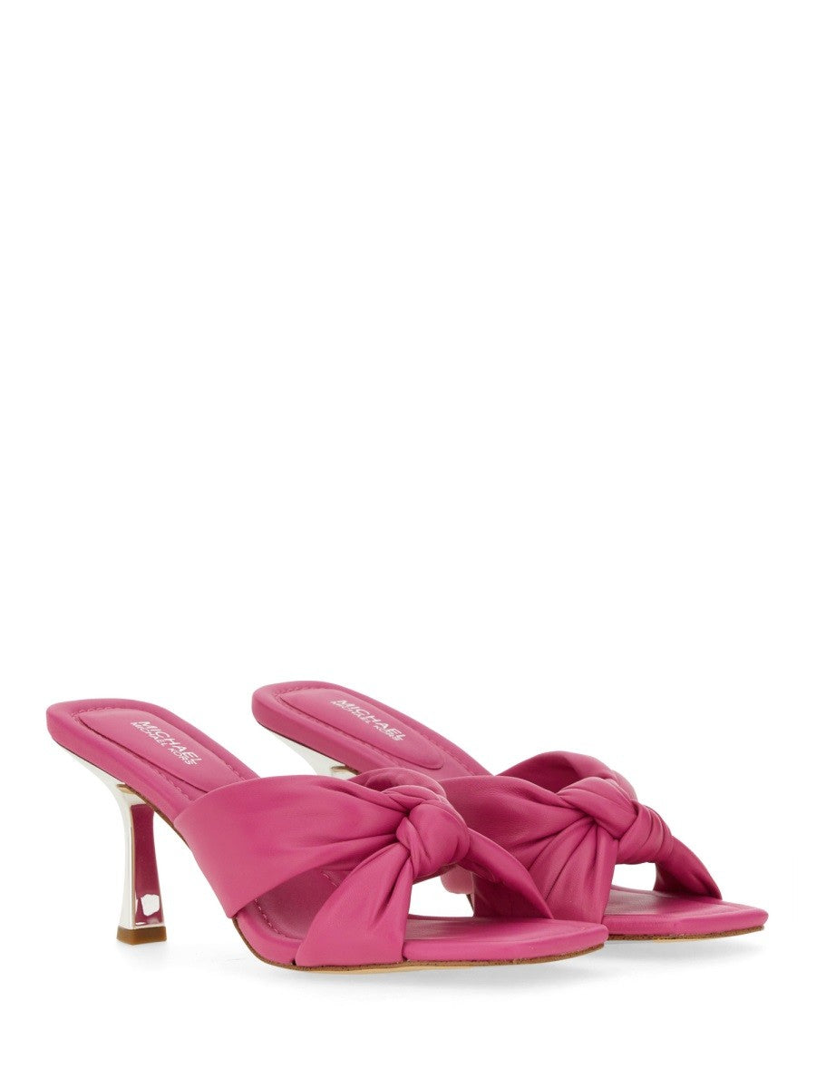 Michael Kors Elena Muiltjes met hak – Fuchsia