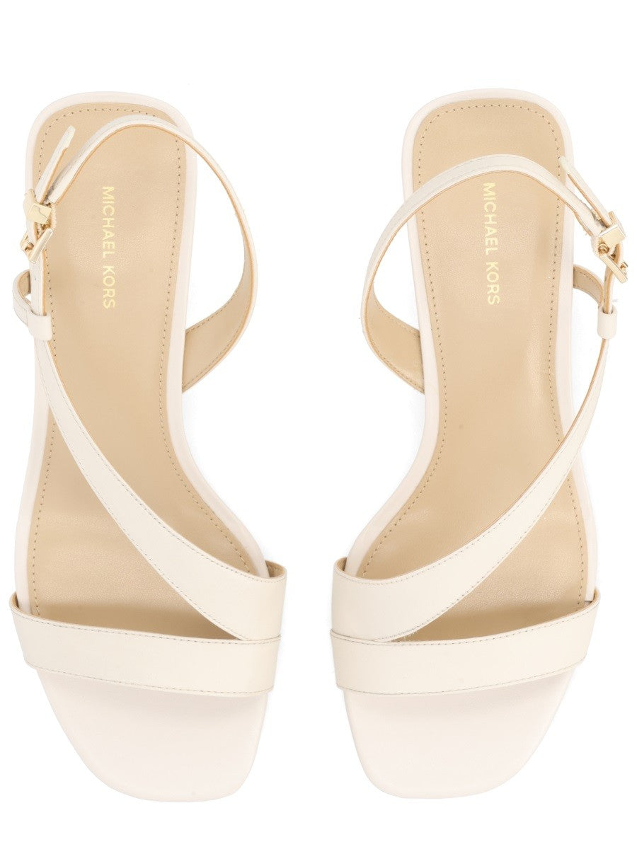 Michael Kors Jaida Sandalen met hak – Ivoor