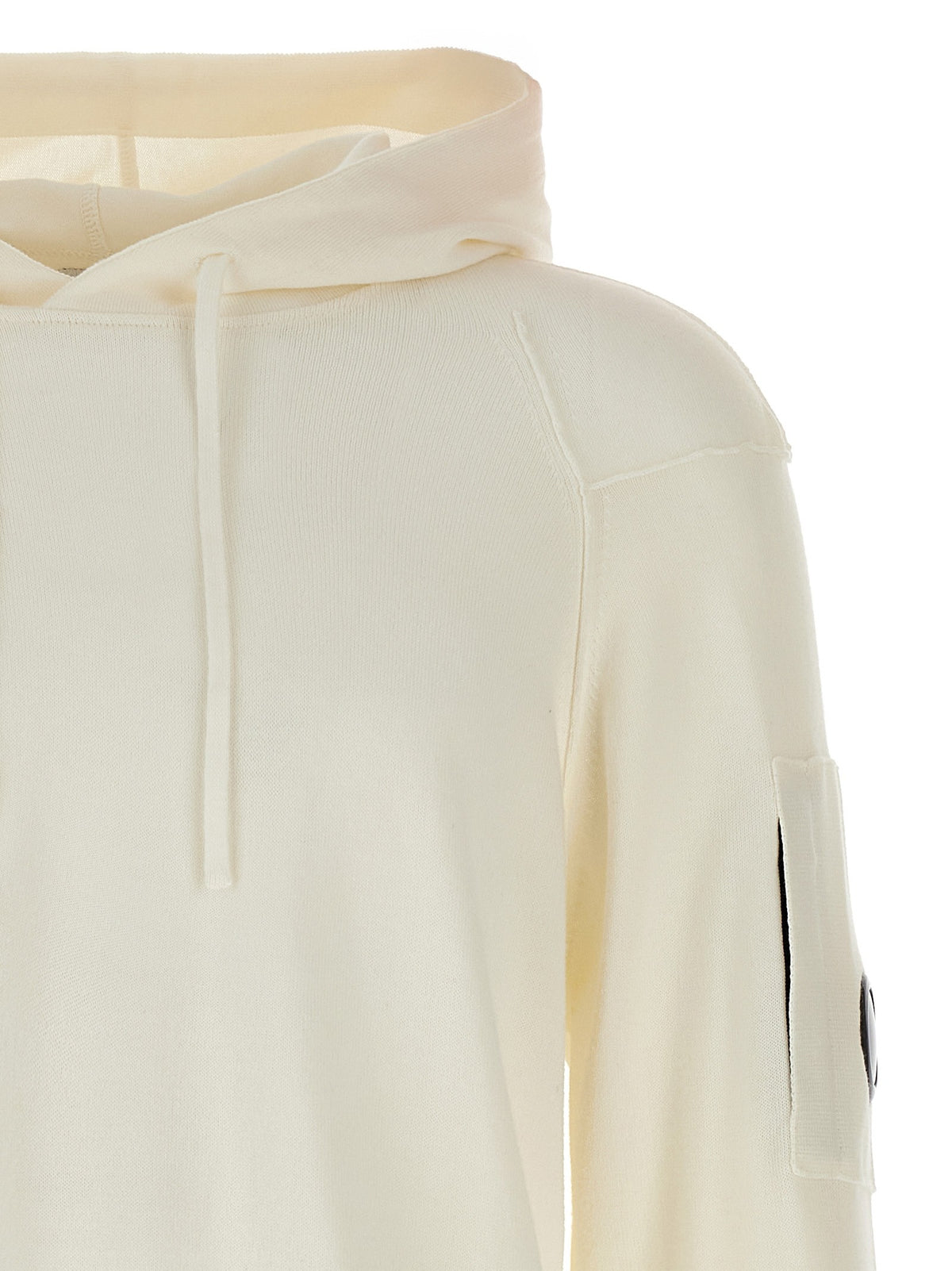 C.P. Company Sea Island Hoodie – Wit