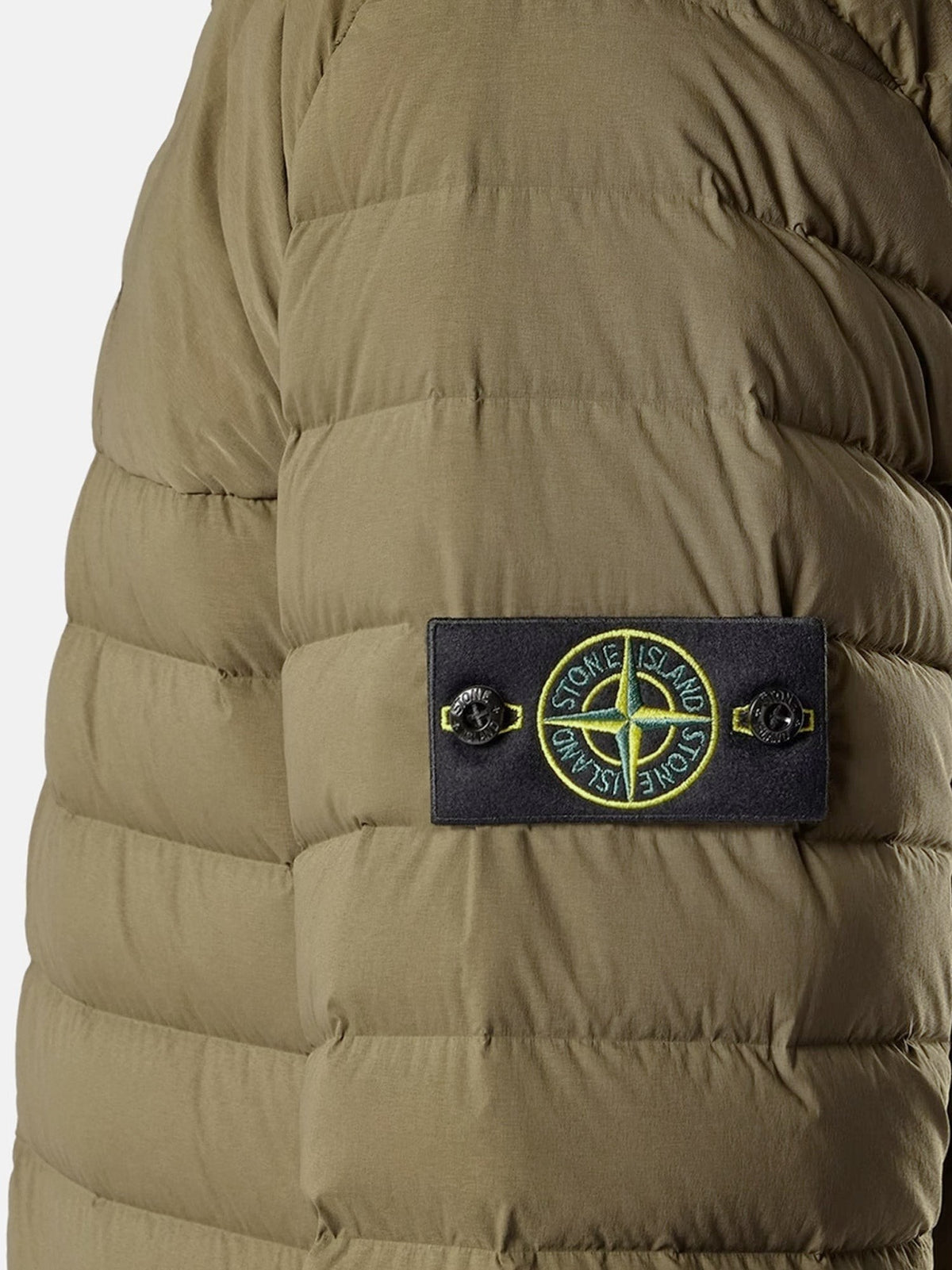 Stone Island Seamless Tunnel Donsjas – Legergroen
