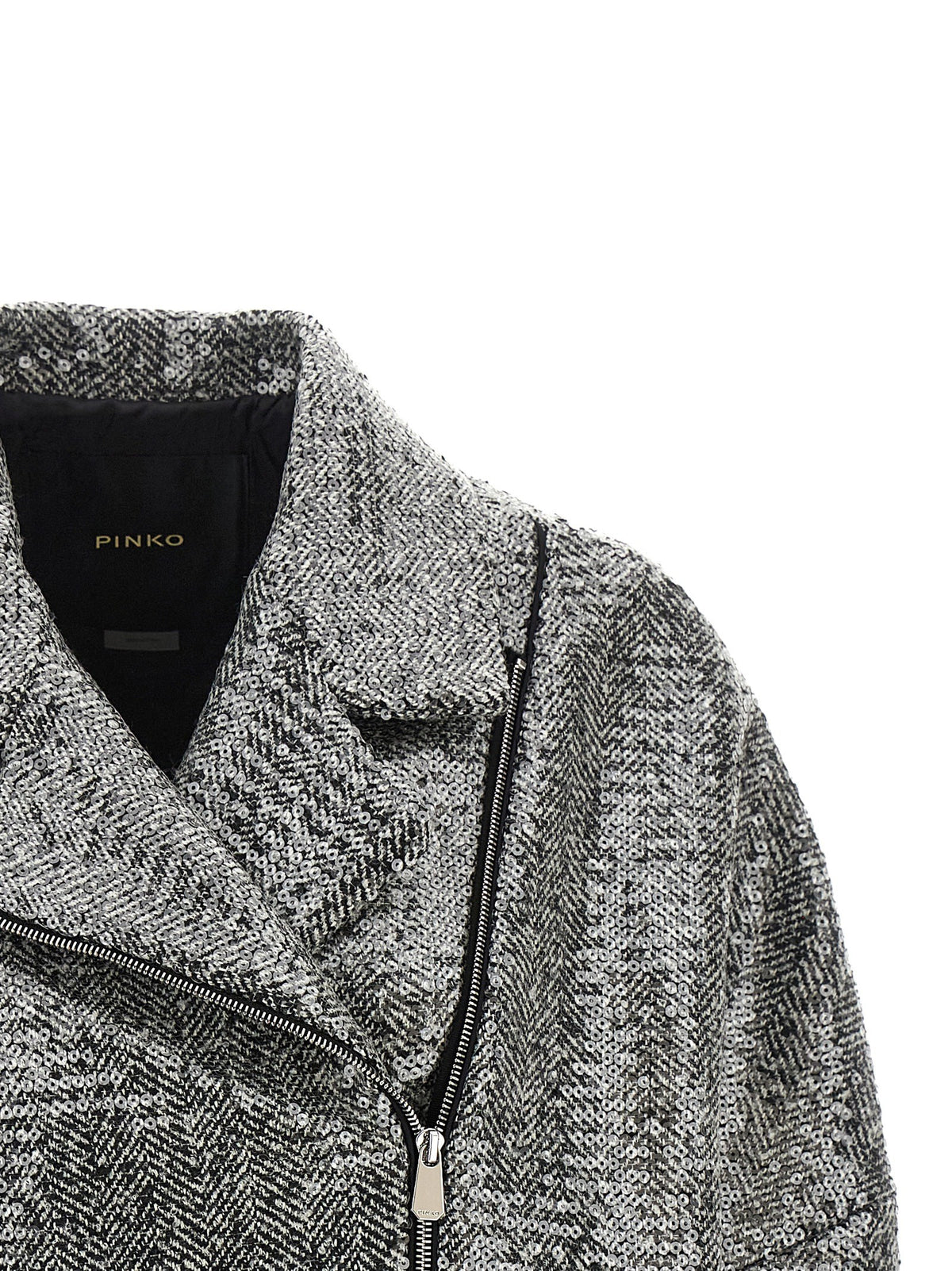 Pinko Caban met pailletten – Zilver
