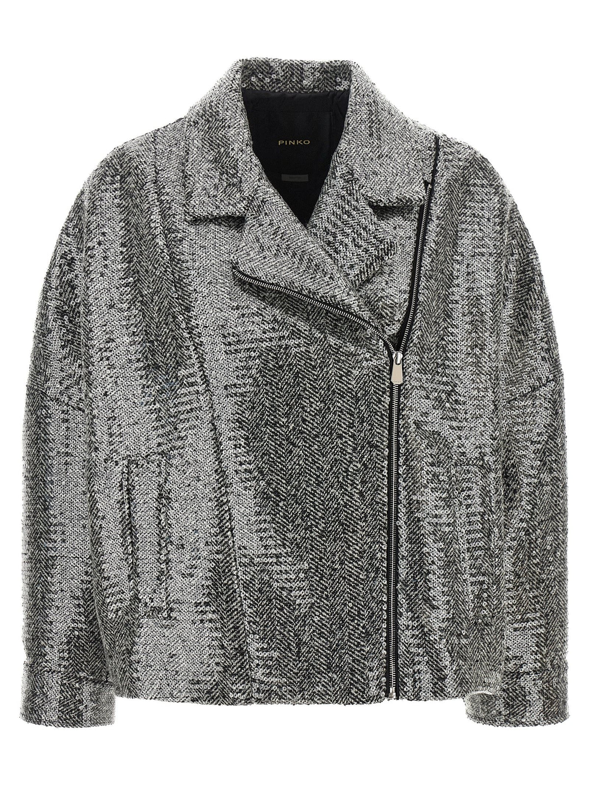 Pinko Caban met pailletten – Zilver