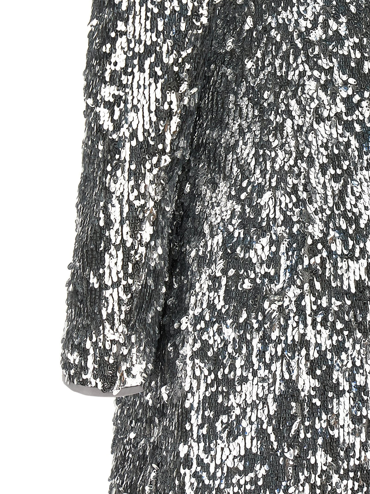 Balmain Pailletten jurk – Zilver