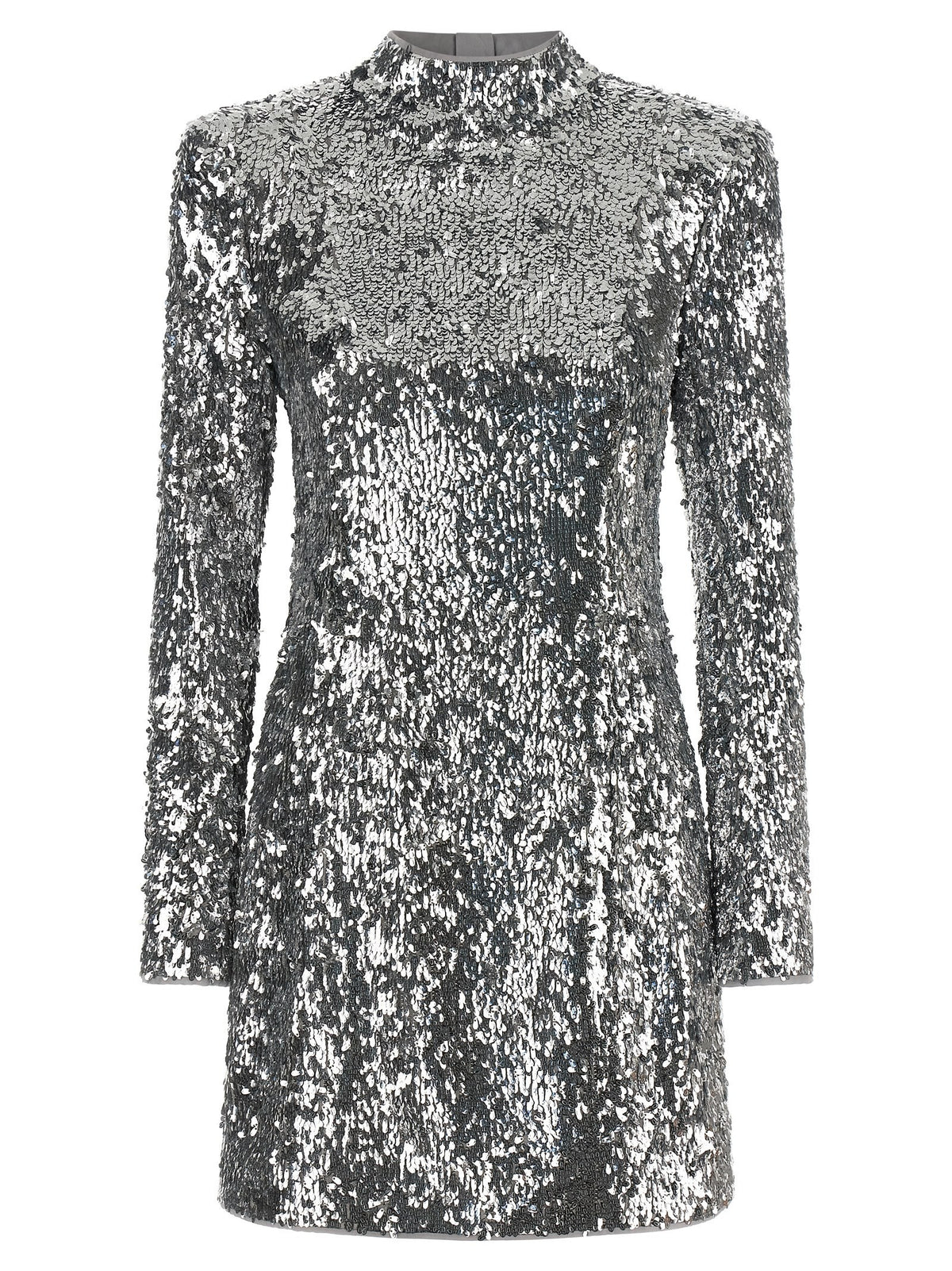 Balmain Pailletten jurk – Zilver