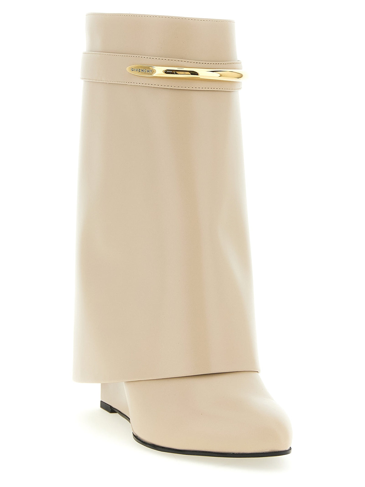 Givenchy Shark Pinch Enkellaarzen – Beige